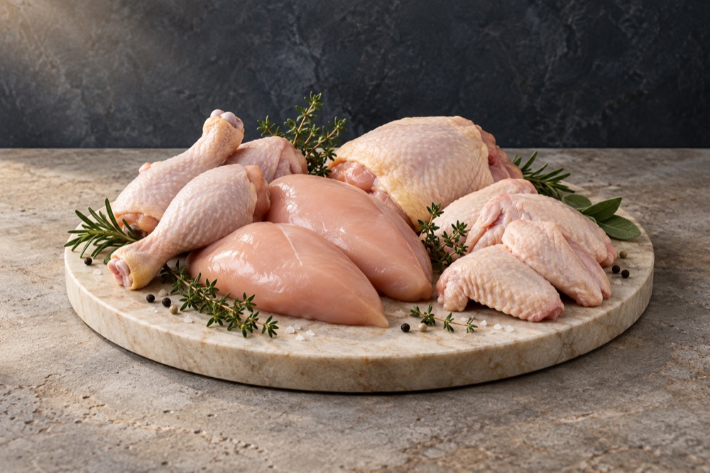 Illustrative poultry category selection