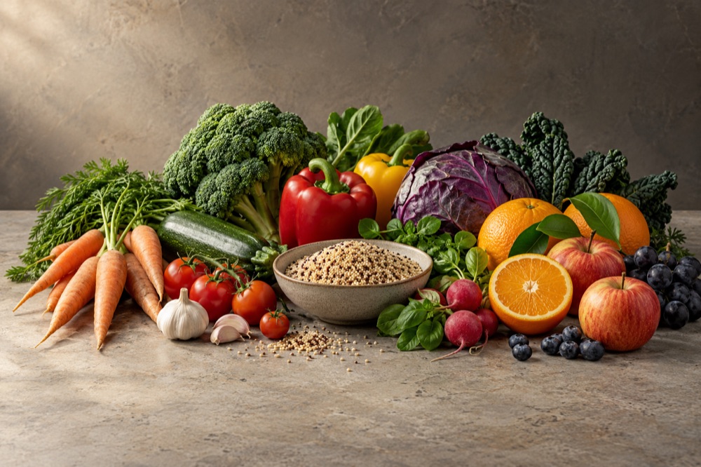 Illustrative produce and food commodities category selection