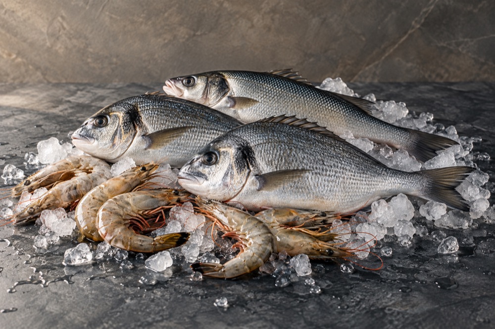 Illustrative seafood category selection